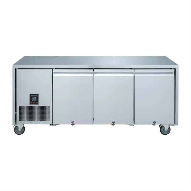 Polar U-Series Premium Triple Door Counter Fridge 420L - UA007-A