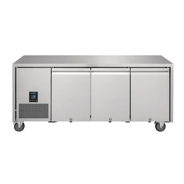 Polar U-Series Premium Triple Door Counter Freezer 420L - UA008-A