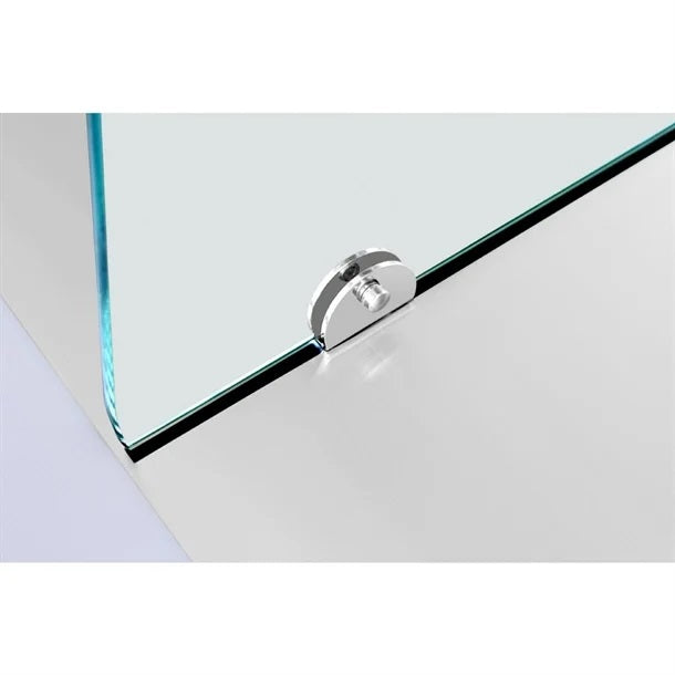 Polar U-Series GN Saladette Counter with Square Sneeze Guard 2 Door - UA017-A