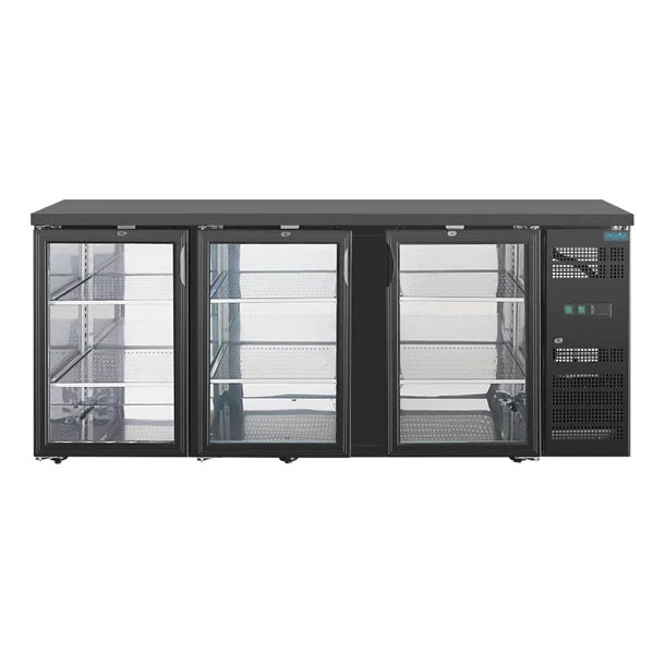 Polar U-Series Back Bar Cooler 3 door Display - UA022-A