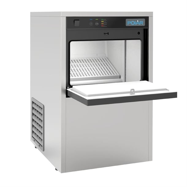 Polar U-Series Countertop Ice Machine with UVC 20kg - UA039-A