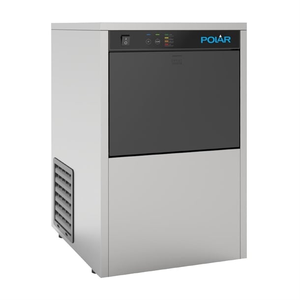 Polar U-Series Countertop Ice Machine with UVC 20kg - UA039-A