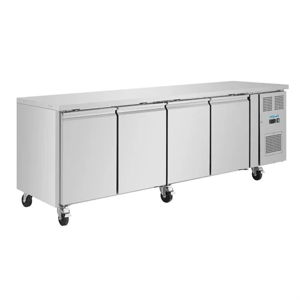 Polar U-Series 4 Door Counter Fridge 553L - UA049-A