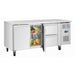 Polar U-Series Two Door & Two Drawer Counter Fridge 242Ltr - UA109-A