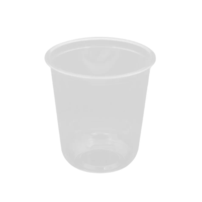 PakMax 90mm 500ML PET U-Shaped Cold Cup - UCC-90-500C