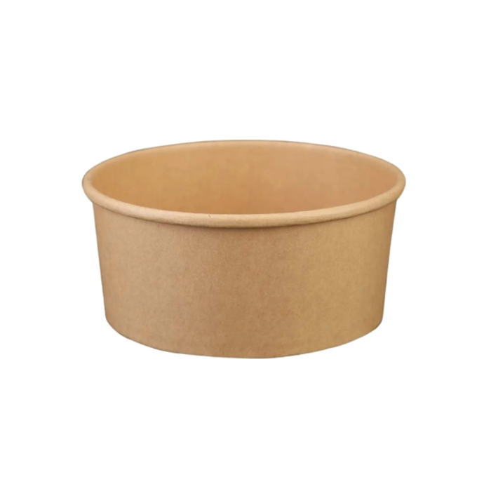 PakMax 1000ML Kraft Paper Salad Bowl - KPSB-75H-1000