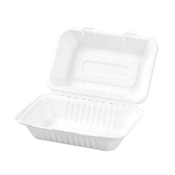 PakMax 9*6" Sugarcane Clamshell - CS-96