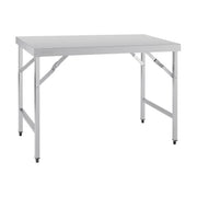 Vogue Stainless Steel Folding Table 1200mm - CB905