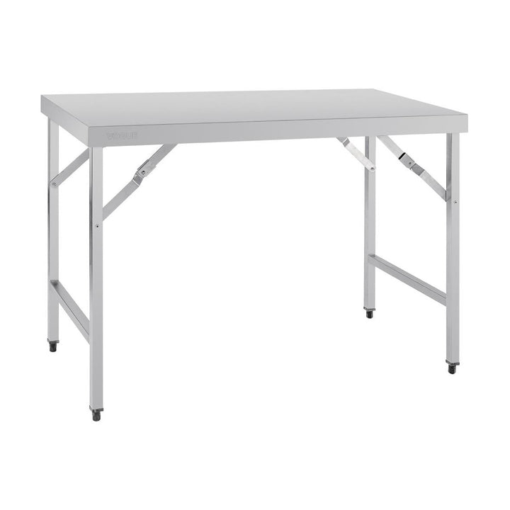 Vogue Stainless Steel Folding Table 1200mm - CB905