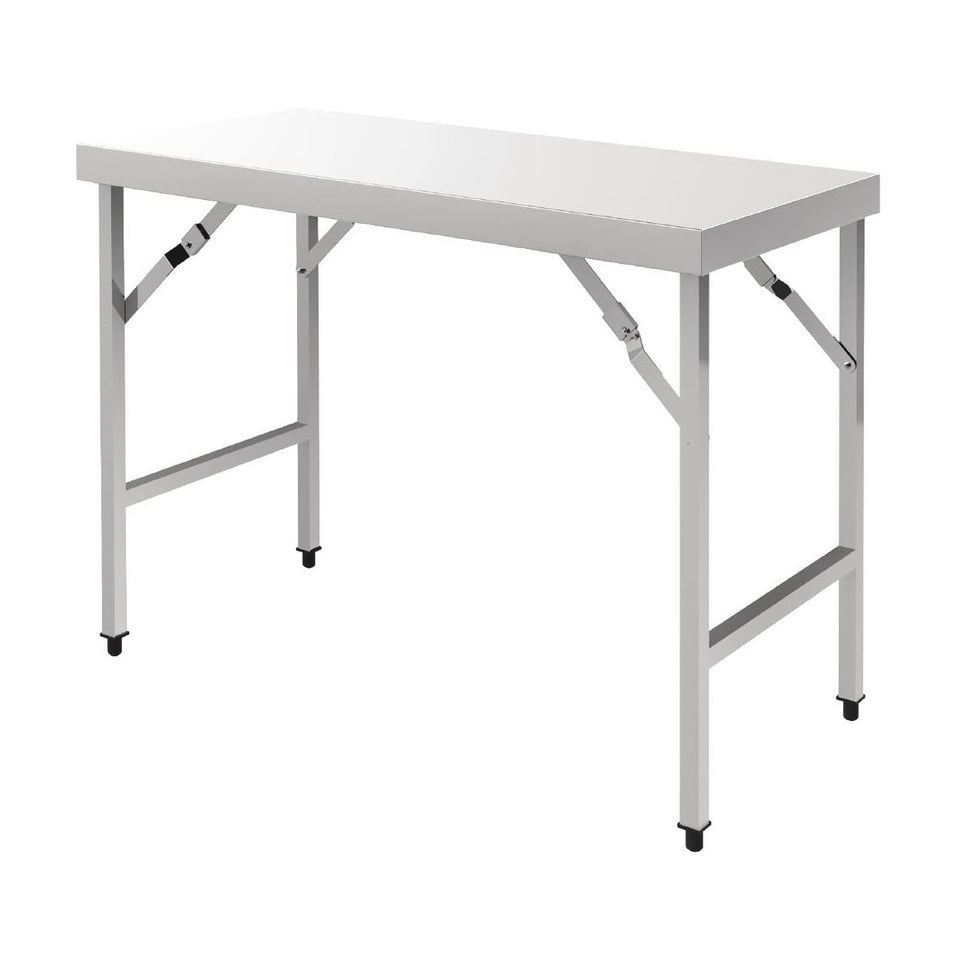 Vogue Stainless Steel Folding Table 1200mm - CB905