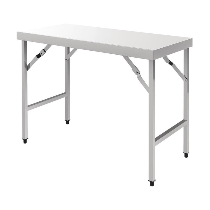 Vogue Stainless Steel Folding Table 1200mm - CB905