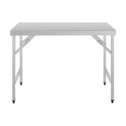 Vogue Stainless Steel Folding Table 1200mm - CB905
