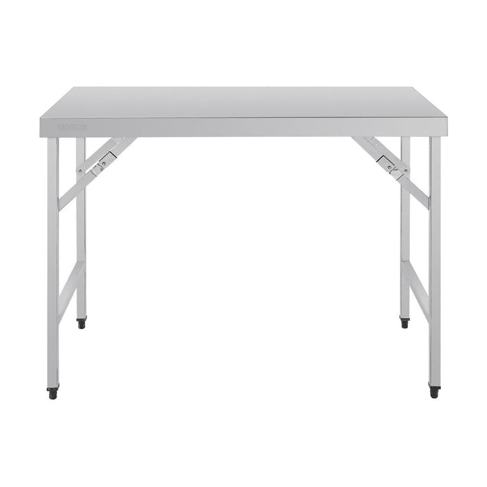 Vogue Stainless Steel Folding Table 1200mm - CB905