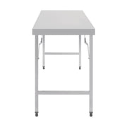 Vogue Stainless Steel Folding Table 1800mm - CB906