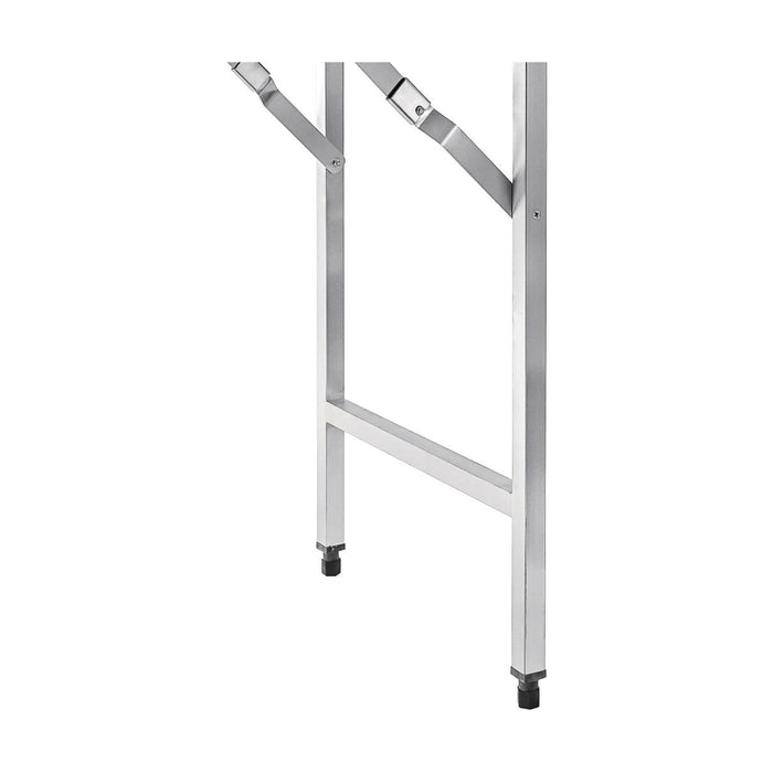 Vogue Stainless Steel Folding Table 1800mm - CB906