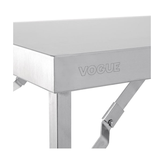 Vogue Stainless Steel Folding Table 1800mm - CB906