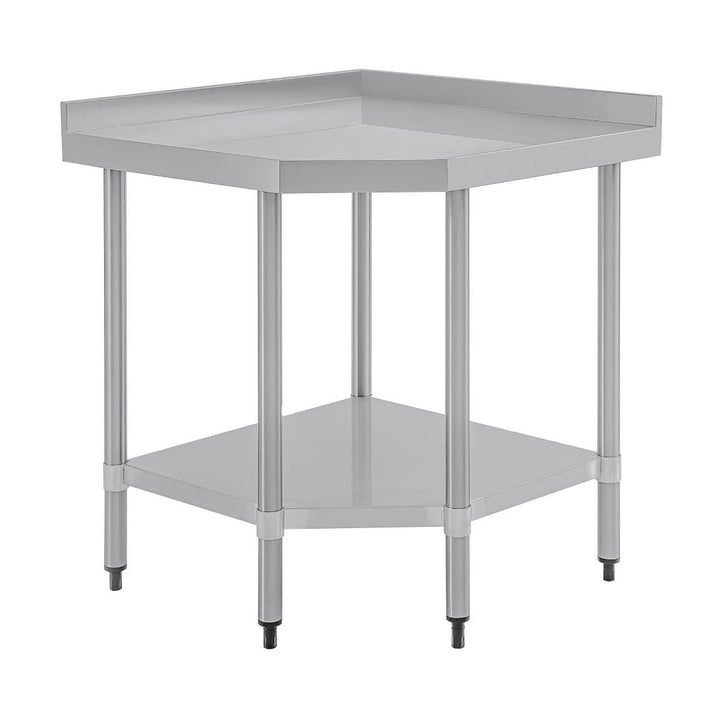 Vogue Stainless Steel Corner Table 600mm - CB907