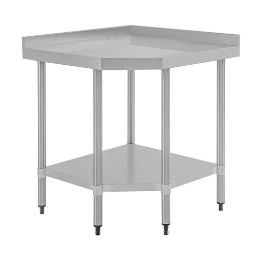 Vogue Stainless Steel Corner Table 600mm - CB907