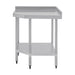 Vogue Stainless Steel Corner Table 600mm - CB907