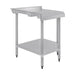 Vogue Stainless Steel Corner Table 600mm - CB907