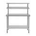 Vogue Stainless Steel Prep Station with Gantry 1200mm - CB908