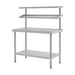 Vogue Stainless Steel Prep Station with Gantry 1200mm - CB908