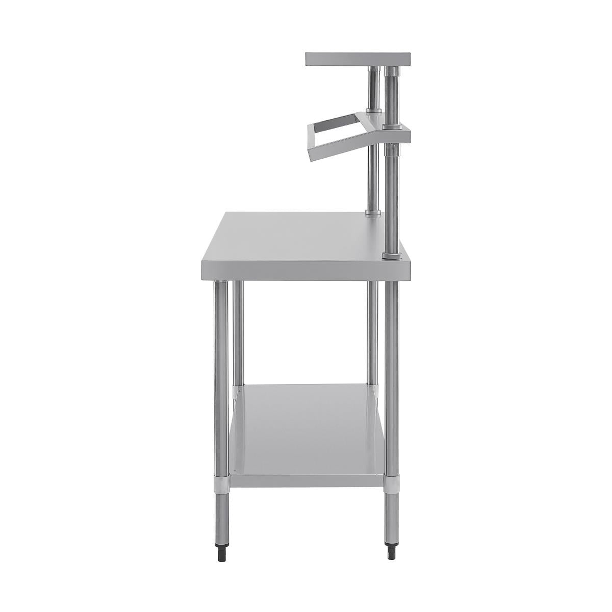 Vogue Stainless Steel Prep Station with Gantry 1200mm - CB908