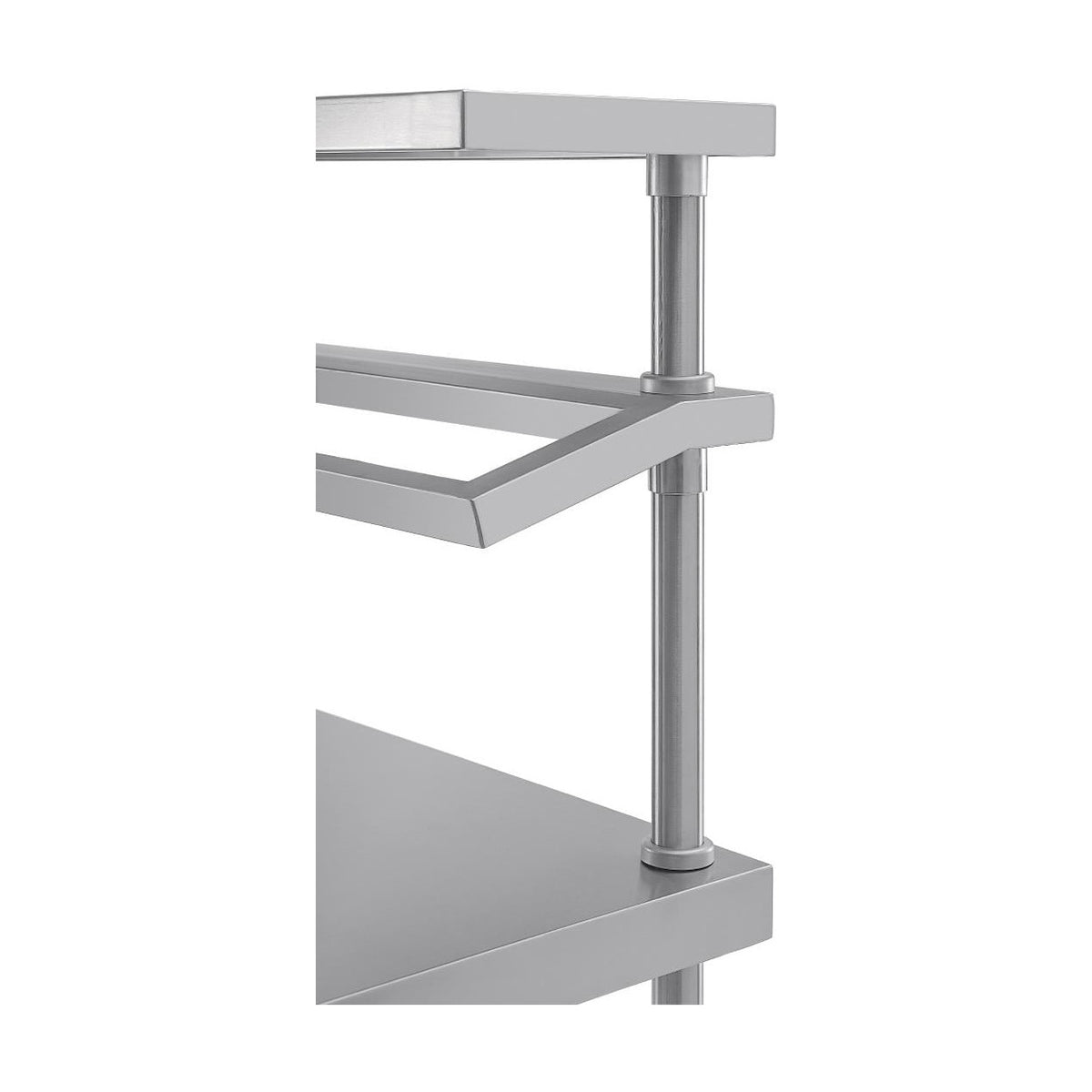 Vogue Stainless Steel Prep Station with Gantry 1200mm - CB908