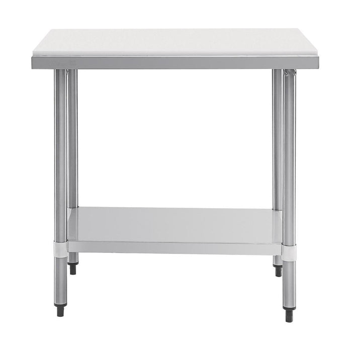 Vogue Stainless Steel Chopping Board Table 900mm - CB911