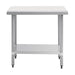 Vogue Stainless Steel Chopping Board Table 900mm - CB911