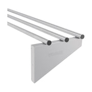 Vogue Stainless Steel Wall Shelf 1200mm - CD551