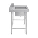 Vogue Dishwasher Inlet Table with Sink 90mm outlet 1800x700x960mm L/H - DE473