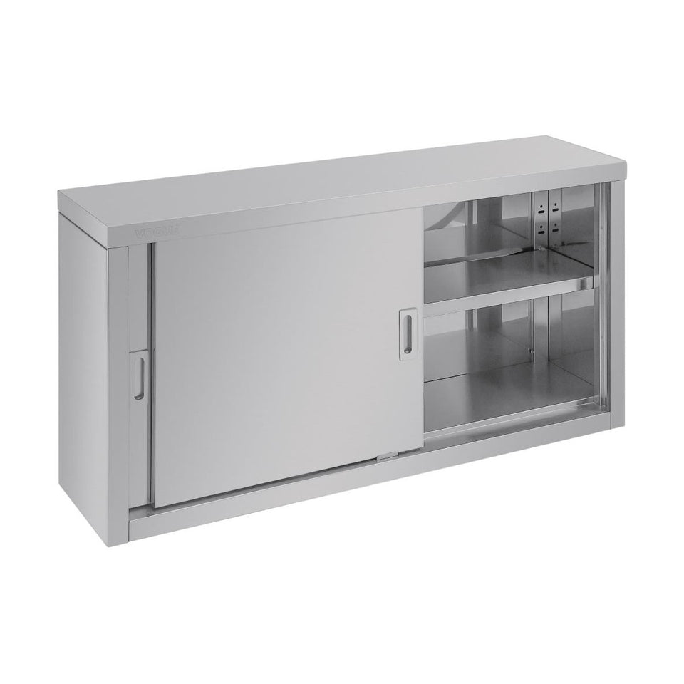 Vogue Stainless Steel Wall Cupboard 1200mm - DL450