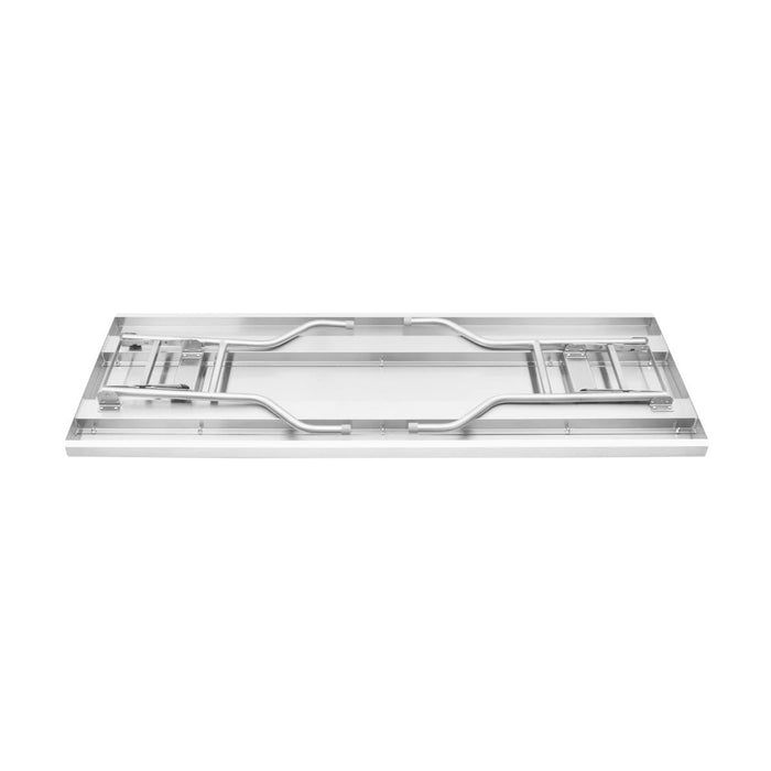 Vogue Stainless Steel Folding Work Table 1830x760x780 - DR195
