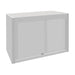 Vogue Wall Cupboard Stainless Steel 650x900x400mm - FU580