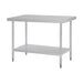 Vogue Stainless Steel Prep Table 1200mm - GJ502