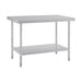 Vogue Stainless Steel Prep Table 1200mm - GJ502