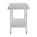 Vogue Stainless Steel Prep Table 1200mm - GJ502