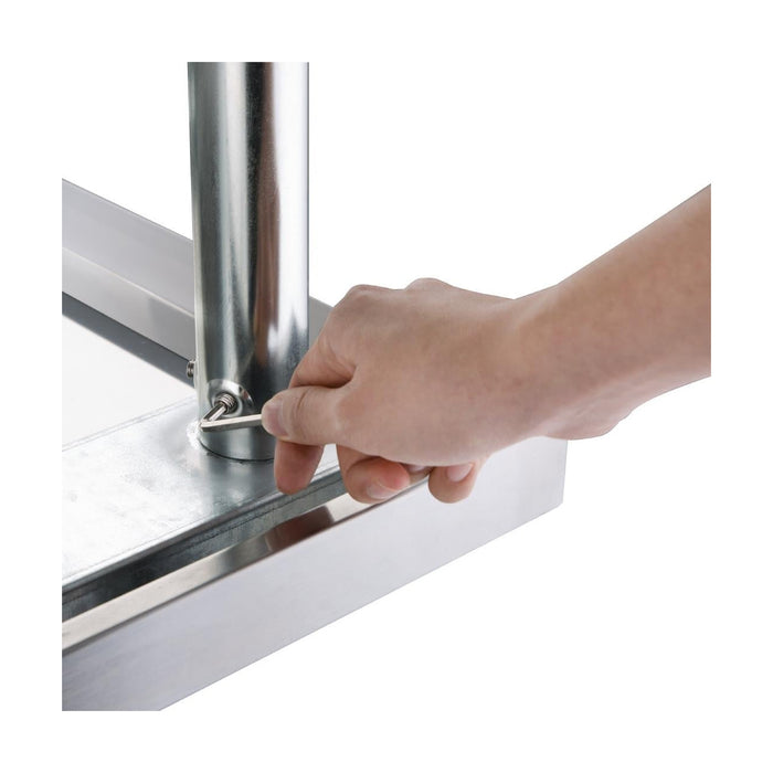 Vogue Stainless Steel Prep Table 1800mm - GJ504