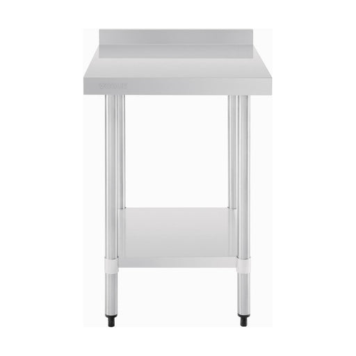 Vogue Stainless Steel Table with Splashback 600mm - GJ505
