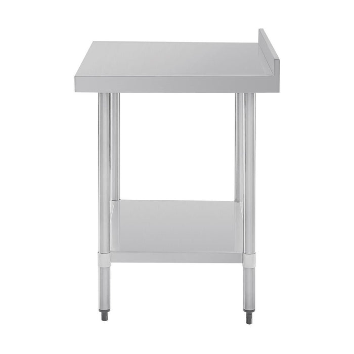 Vogue Stainless Steel Table with Splashback 900mm - GJ506