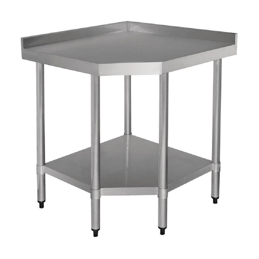 Vogue Stainless Steel Corner Table 700mm - GL278