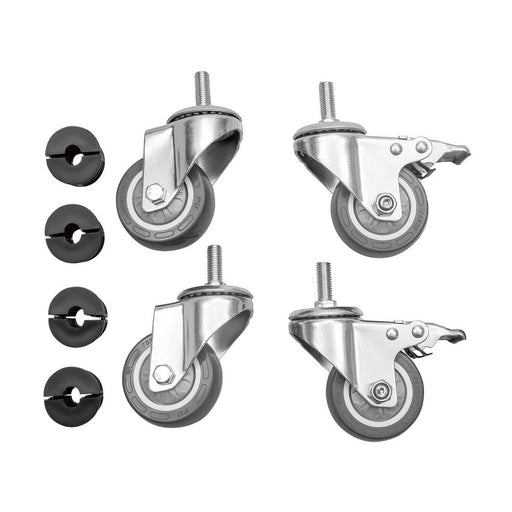 Vogue Castors for Vogue Stainless Steel Tables (4 Pack) - HC847