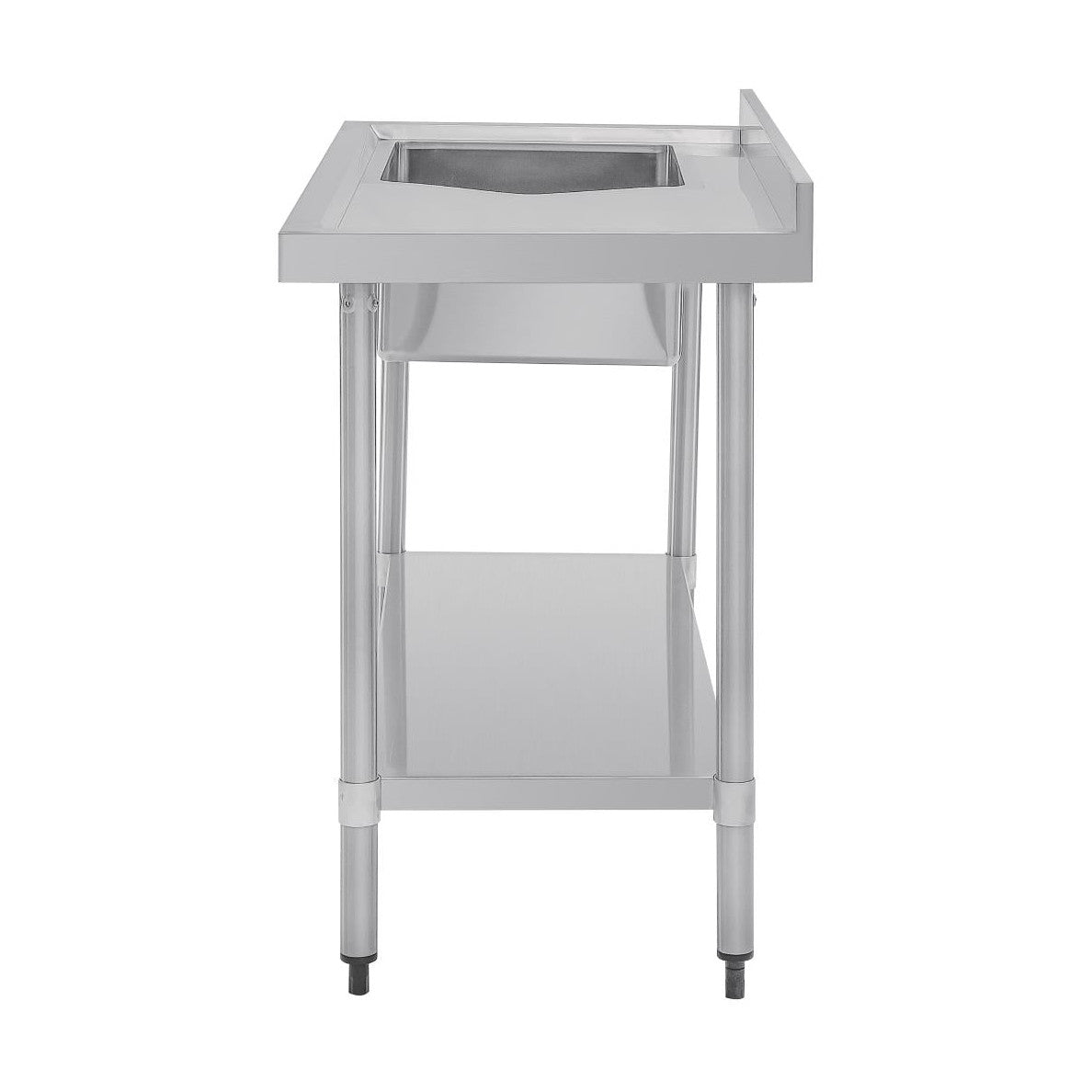 Vogue Single Bowl Sink R/H Drainer 1200mm 90mm Drain - HC903