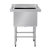 Vogue Stainless Steel Deep Pot Sink 770(w) x 600(d) 90mm Drain - HC910