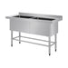Vogue Double Deep Pot Sink 90mm Drain - HC911
