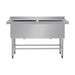 Vogue Double Deep Pot Sink 90mm Drain - HC911