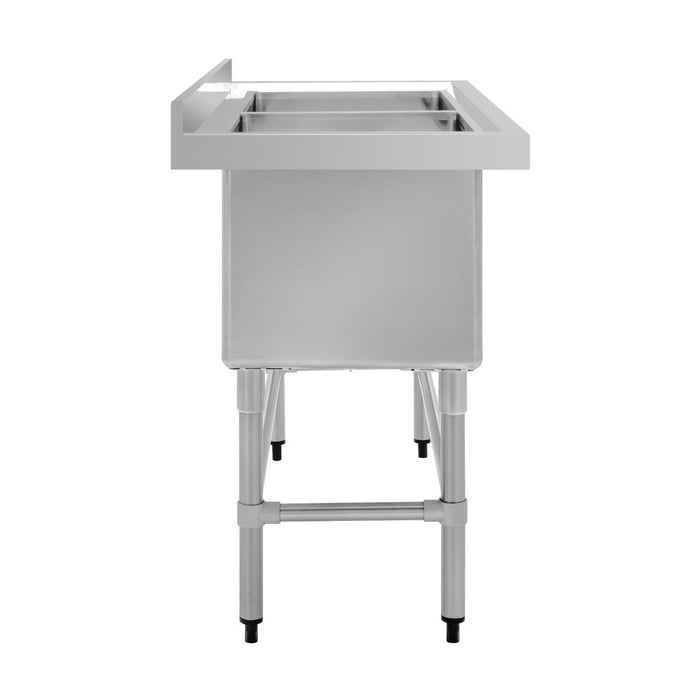 Vogue Double Deep Pot Sink 90mm Drain - HC911