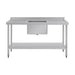 Vogue Single Bowl Sink Double Drainer 1500mm x 700mm 90mm Drain - HC918