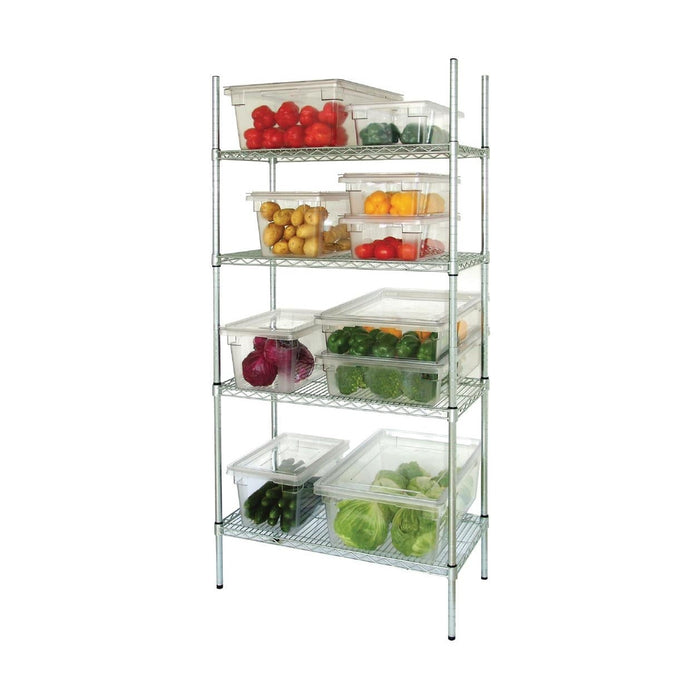 Vogue 4 Tier Wire Shelving Kit 915x457mm - L927